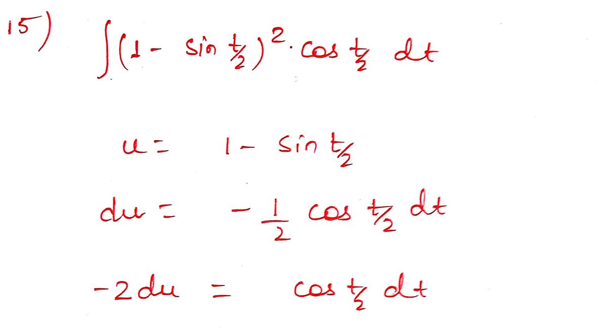 Calculus homework question answer, step 1, image 1